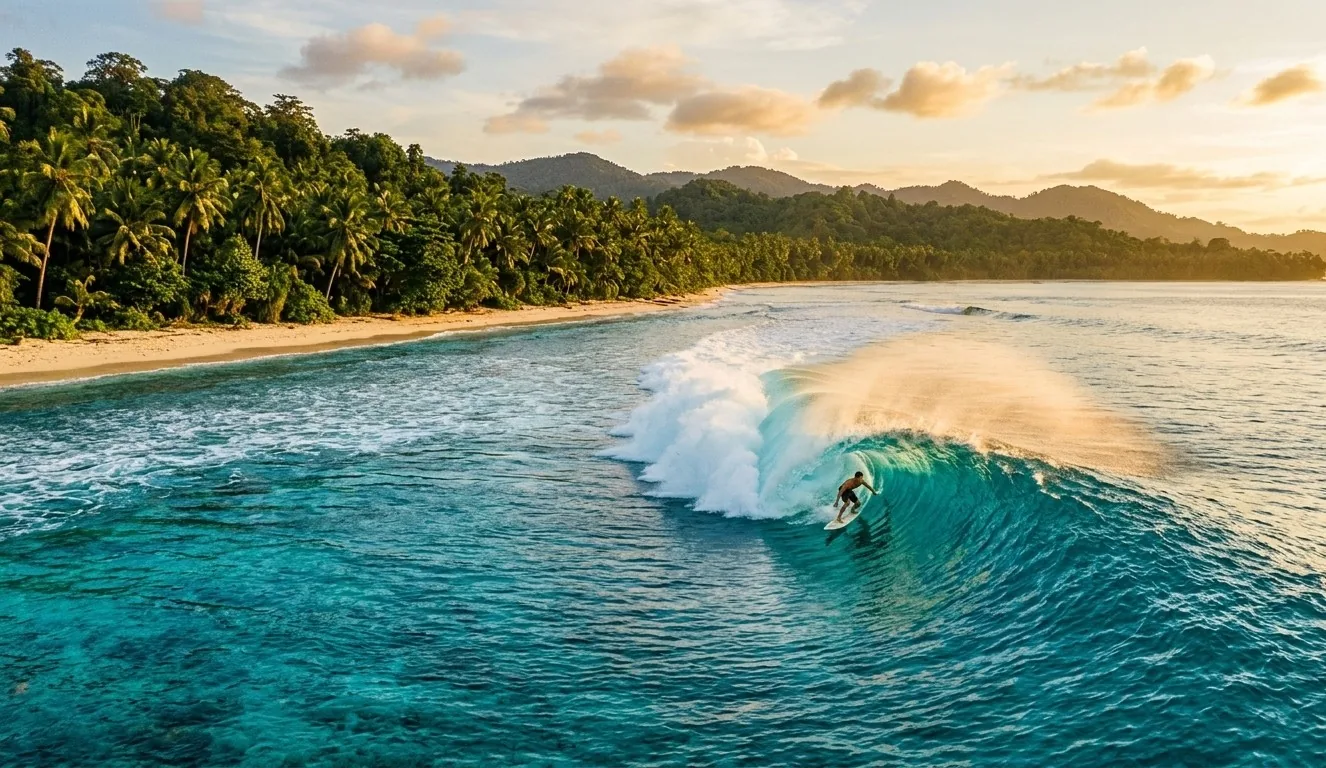 Surf y tribus de Mentawai