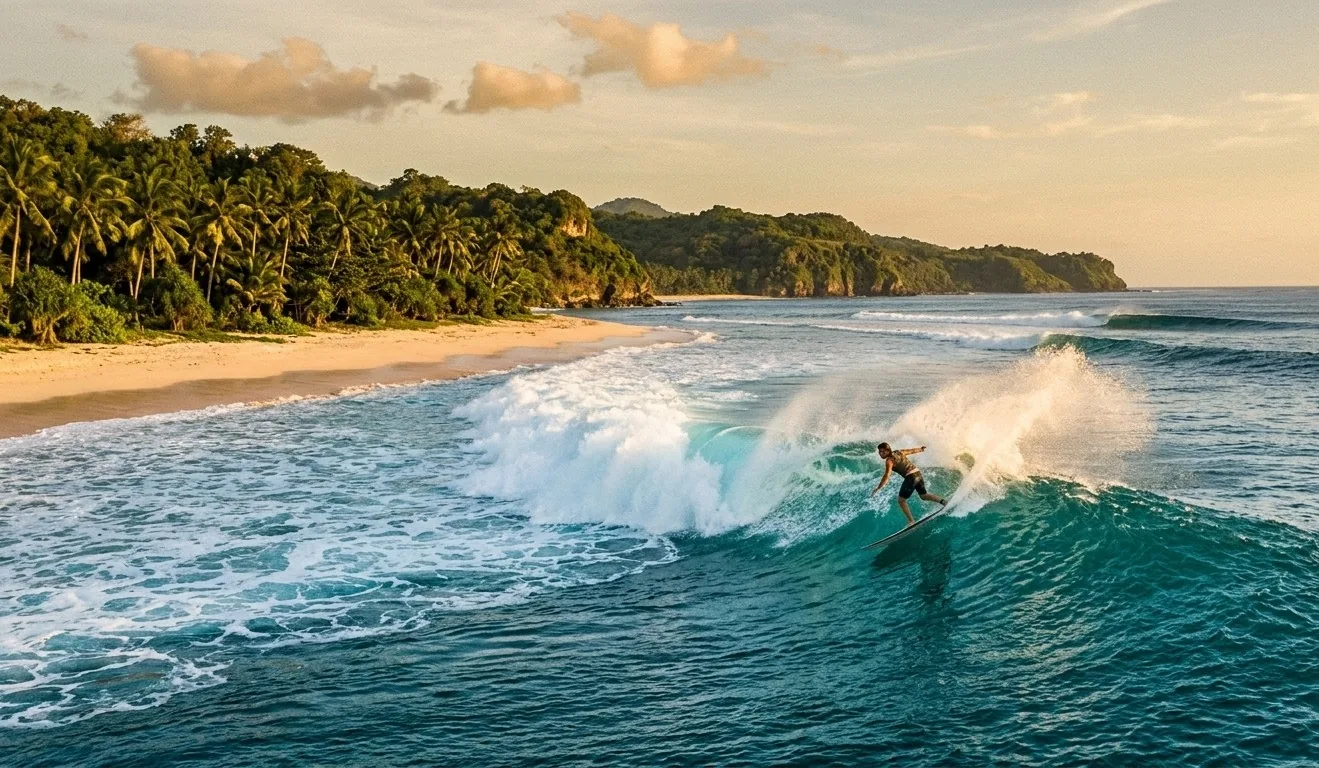 Surf en Occy’s Left (Nihiwatu)