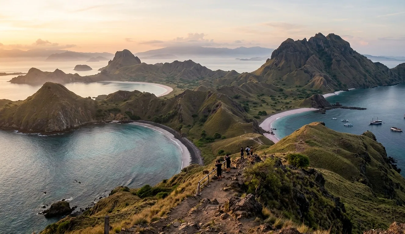Isla Padar al amanecer