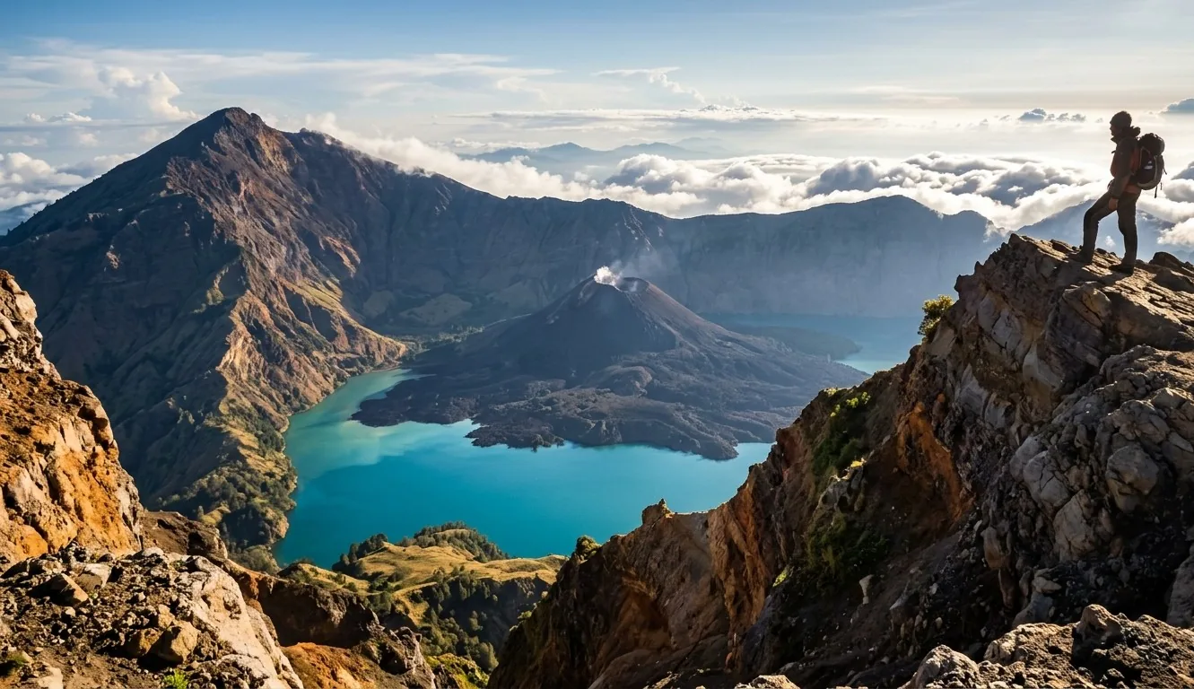Trekking al Rinjani y su lago